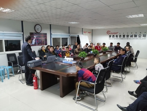 預防為主，從我做起——有色鉑金城小區(qū)開展業(yè)主消防知識講座